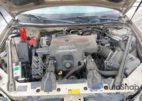 2001 Pontiac Grand Prix Gtp z USA, uszkodzony, nr VIN 1G2WR12101F139172